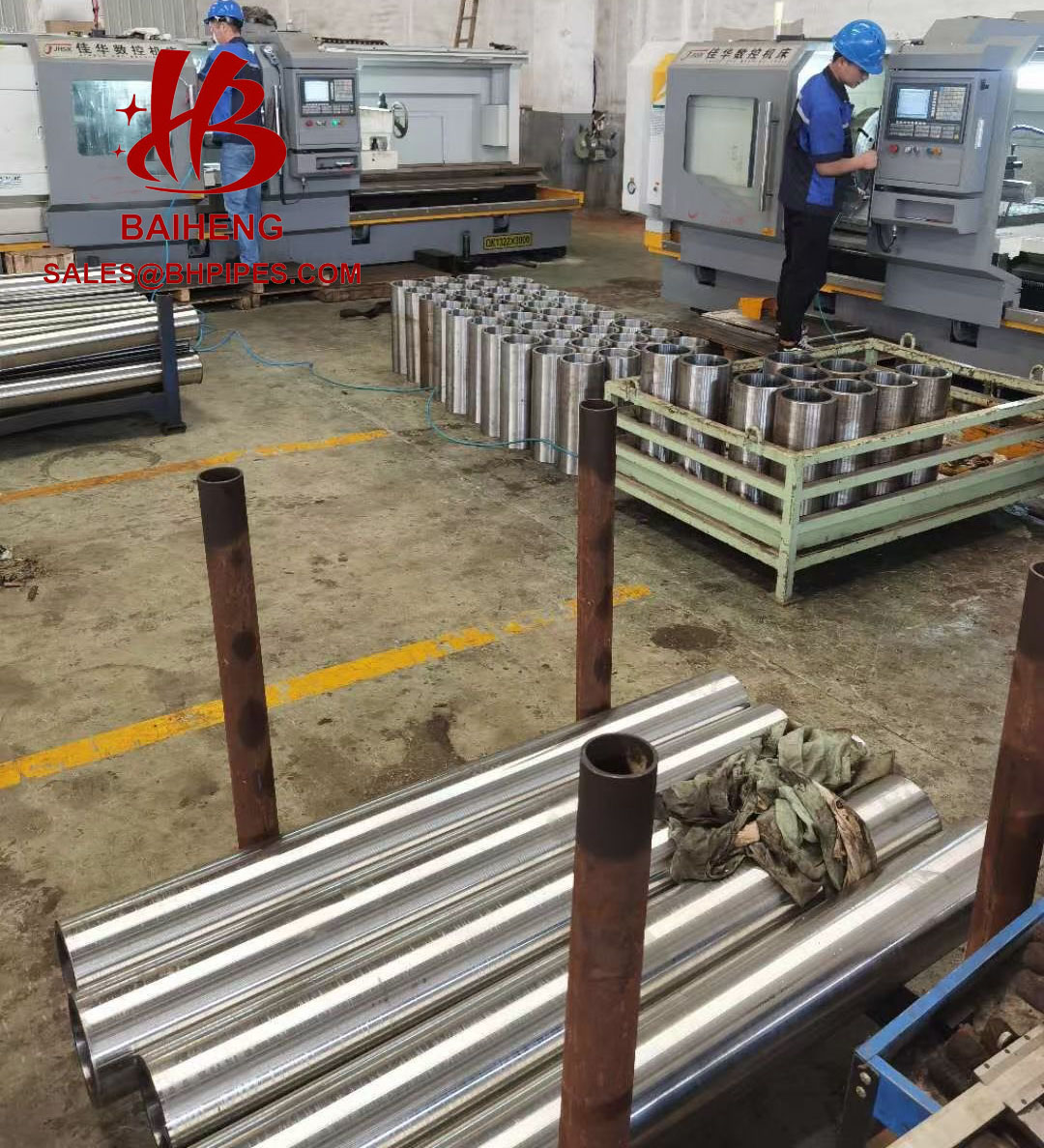 hydraulic cylinder seamless steel pipe body big honed tubes4