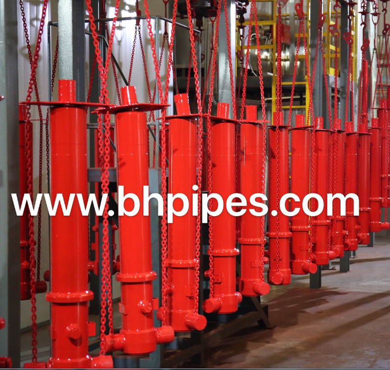 multi-stage and telescopic hydraulic cylinder