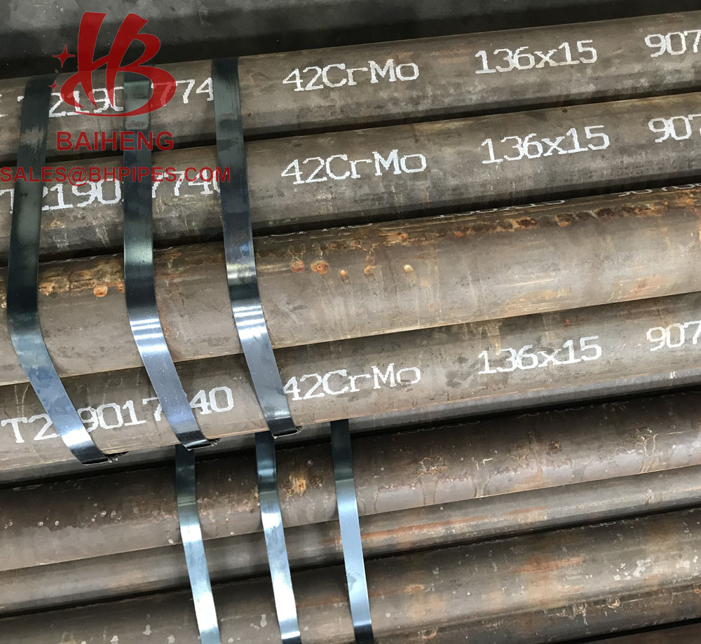 4140 cold finished cold drawn stator tubes downhole motor pipe 136x151