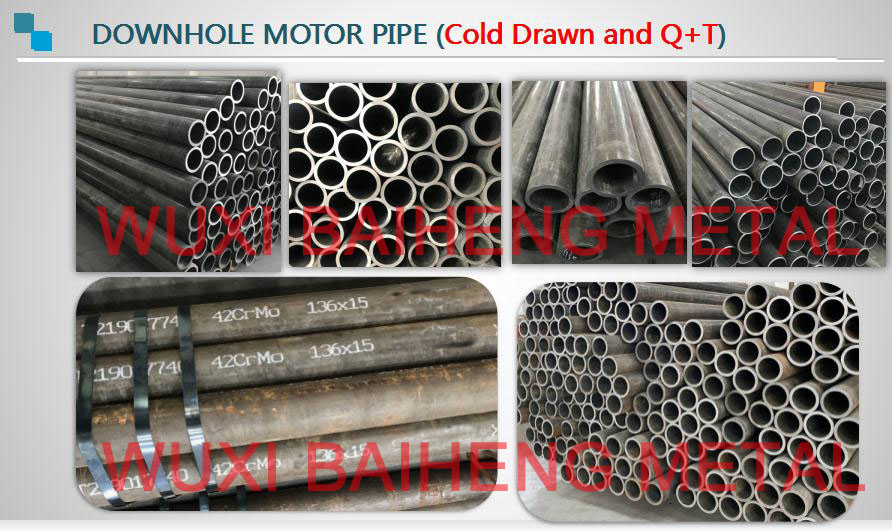 177.8x139.7 ASTM A519 4140 cold drawn steel pipe with quenched and tempered for downhole motor stator tube3