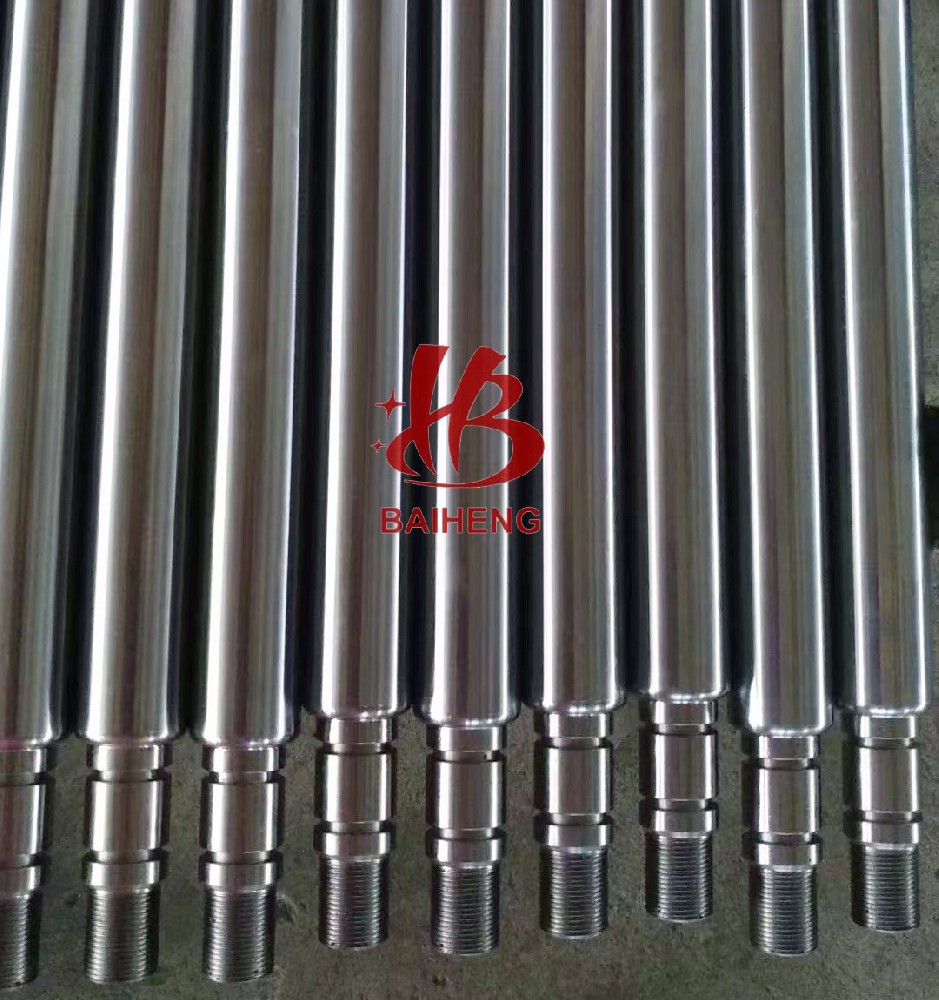 1045 threading and machined custom chrome plated shaft piston rod