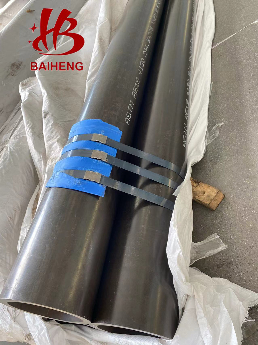 A519 4130 244.5*200 seamless cold drawn pipe downhole motor stator tube2