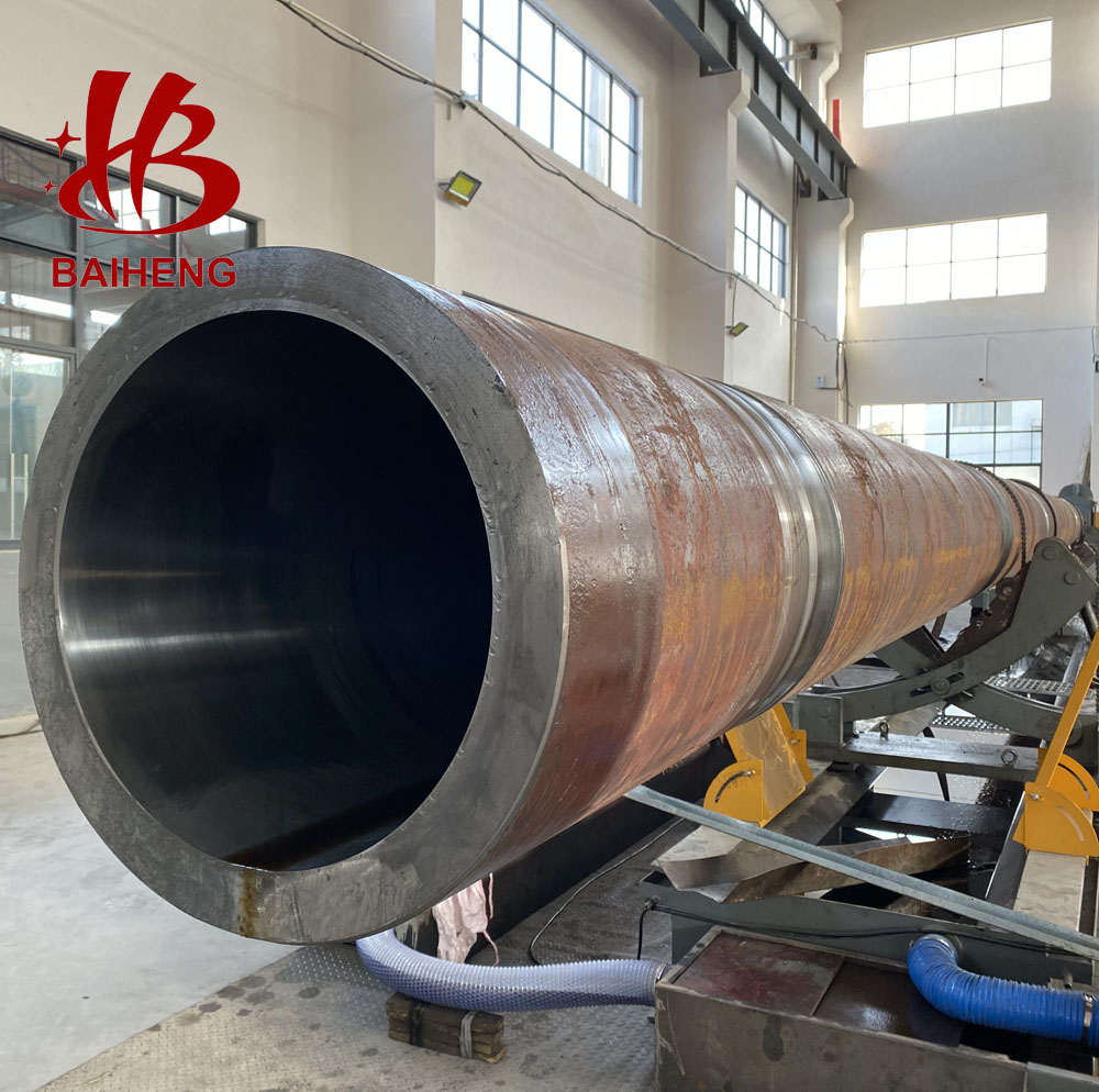 ID450*OD560 length 13 meter hydraulic cylinder honed pipe manufacturer honing steel tube2