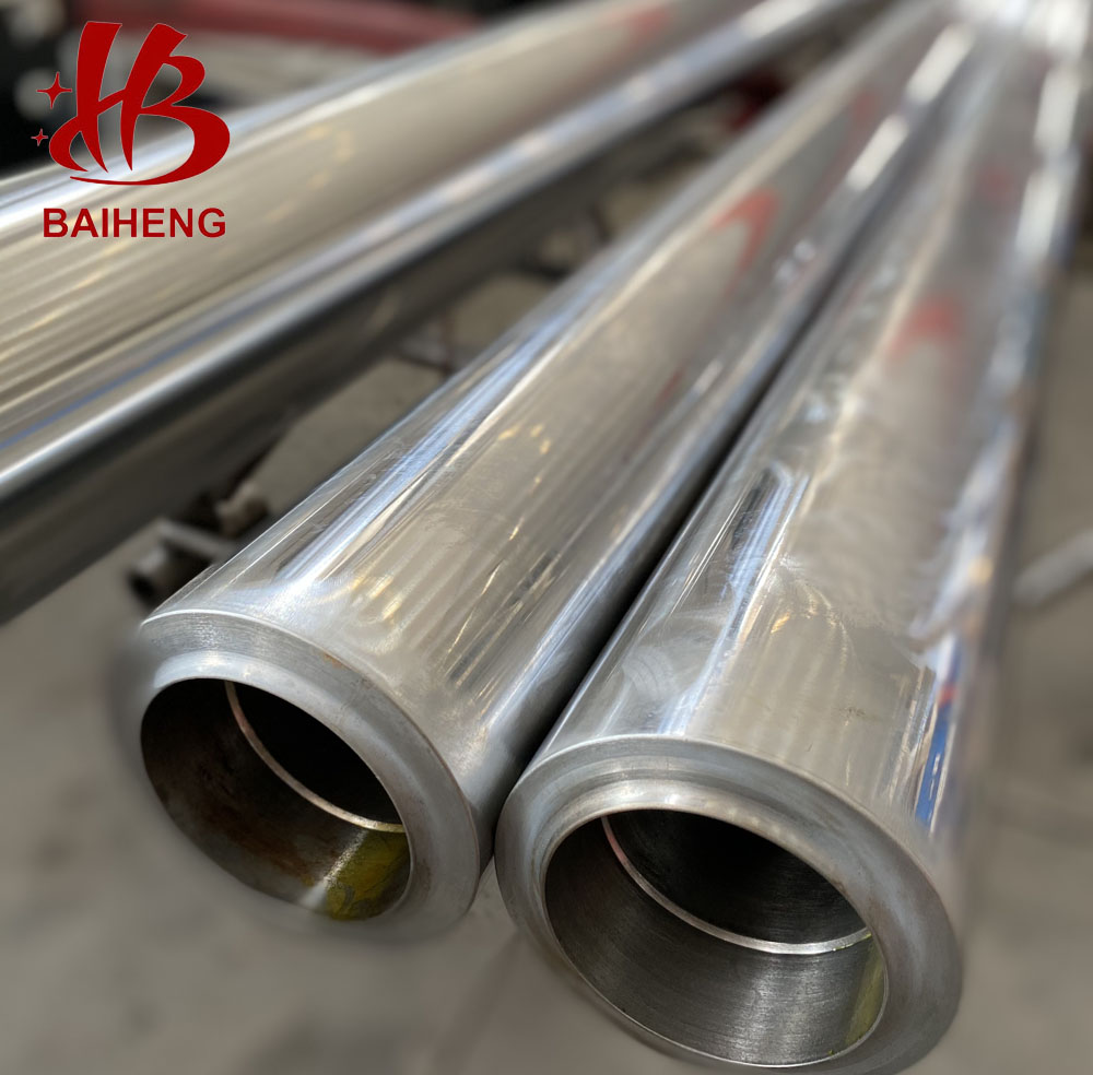 4140/42CrMo4 chromely steel tubing chrome plated pipe chromoly tubing hollow metal rod (half finished)2