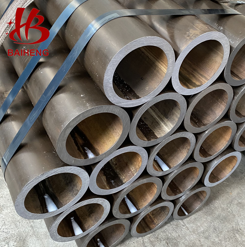E355/ST52 hydraulic cylinder cold drawn steel tube and drawn pipe manufacturer ready to hone1