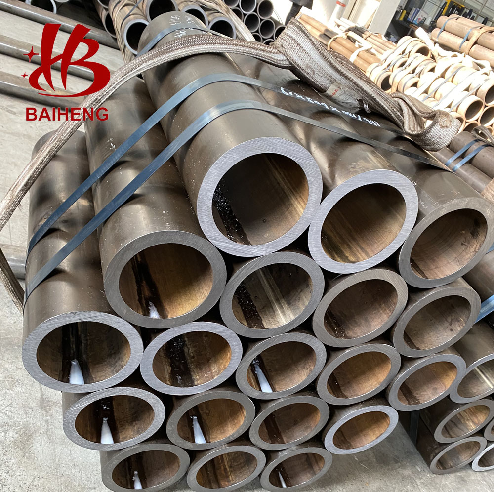E355/ST52 hydraulic cylinder cold drawn steel tube and drawn pipe manufacturer ready to hone3