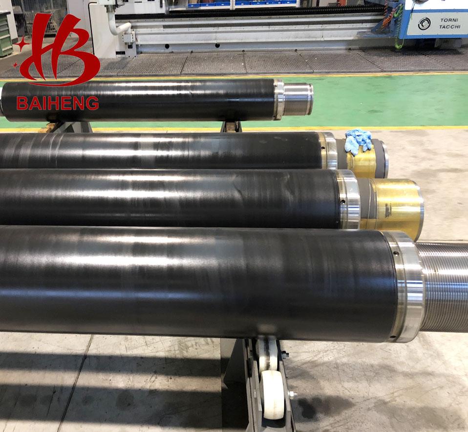 wc10co4cr tungsten coating steel shaft and piston rod for hydraulic cylinder hardness hv1100 to 12001